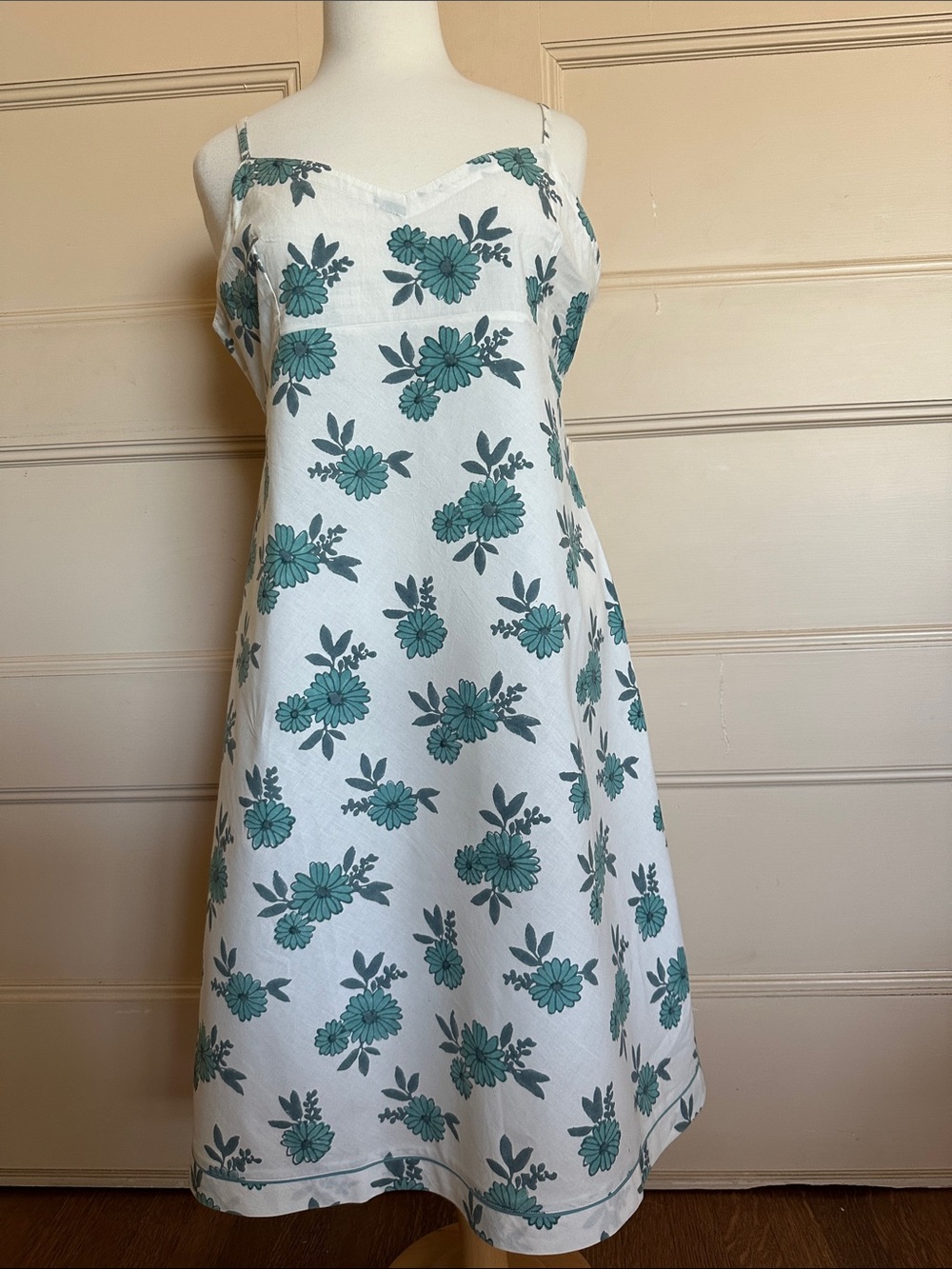 Kerry Cassill Slip Dress Misty Teal